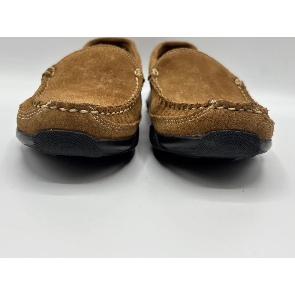 Allen Edmonds Boulder Brown Suede Loafers Men's Size 7